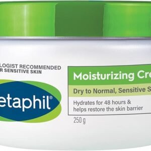Cetaphil Moisturizing Cream, Face & Body Moisturizer for Men & Women, Normal to Dry Sensitive Skin, Unscented